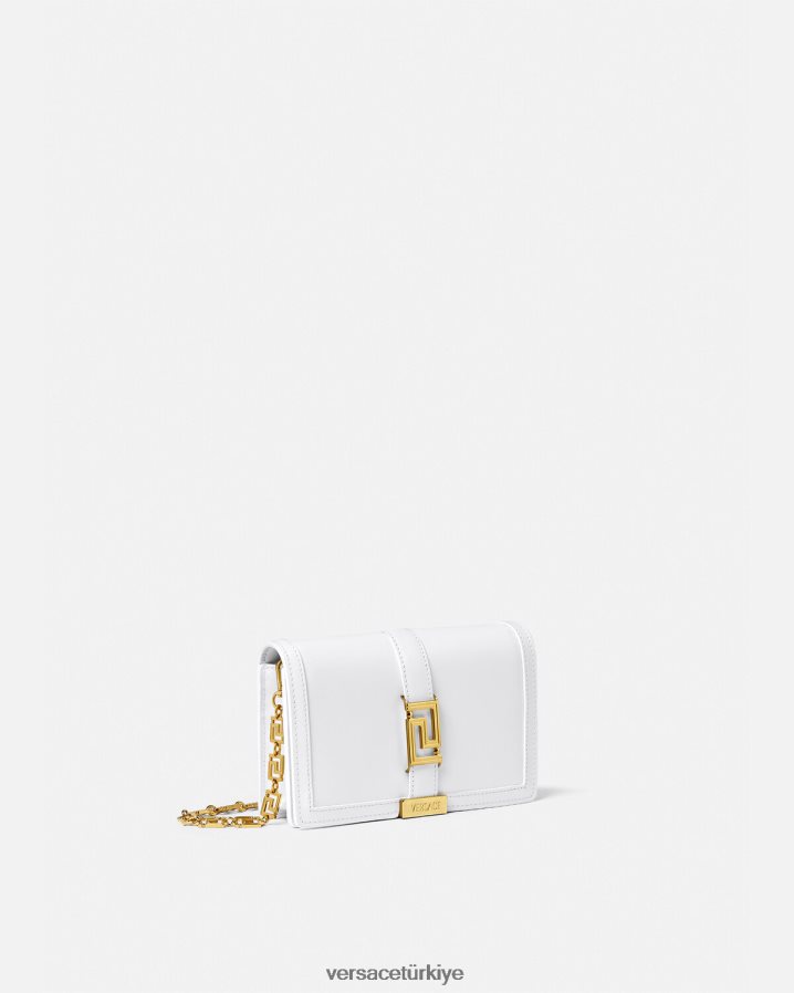 Versace greca tanrıçası mini çanta kadınlar beyaz çanta B0HHR8257