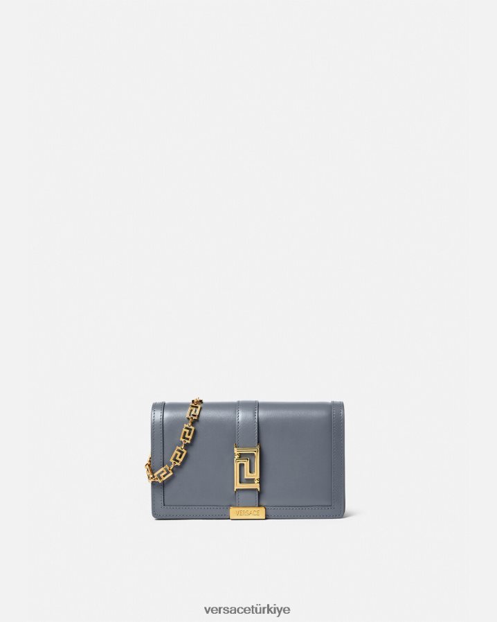 Versace greca tanrıçası mini çanta kadınlar tek renk çanta B0HHR8270