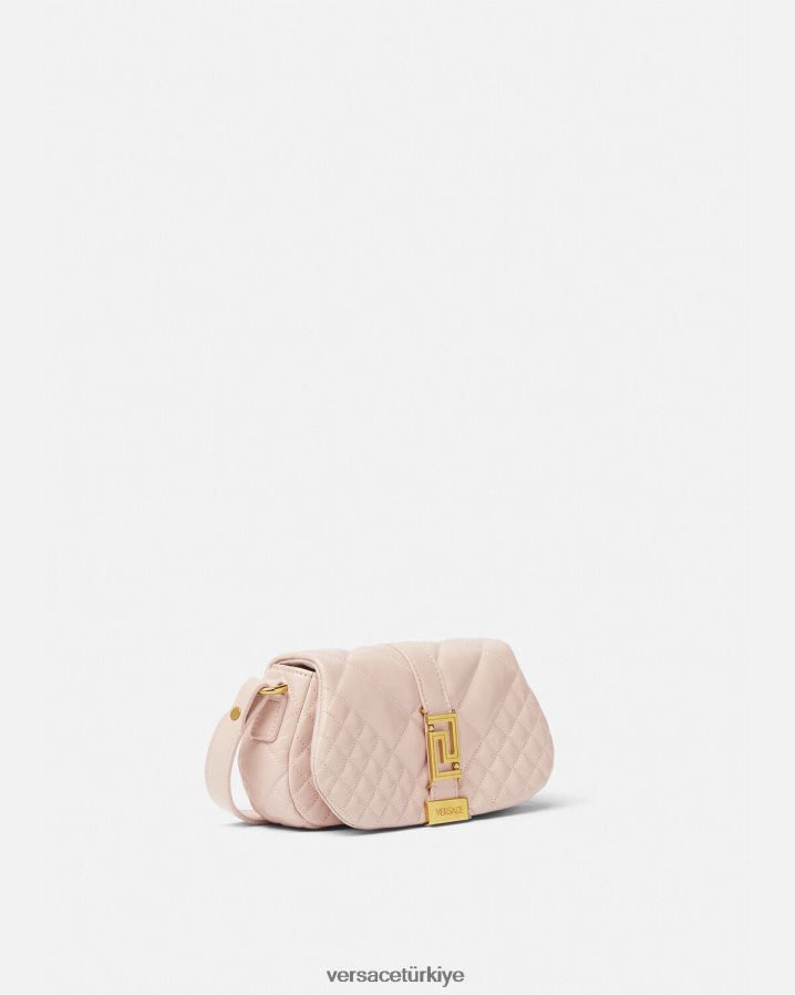 Versace greca tanrıçası mini omuz çantası kadınlar açık pembe çanta B0HHR8243