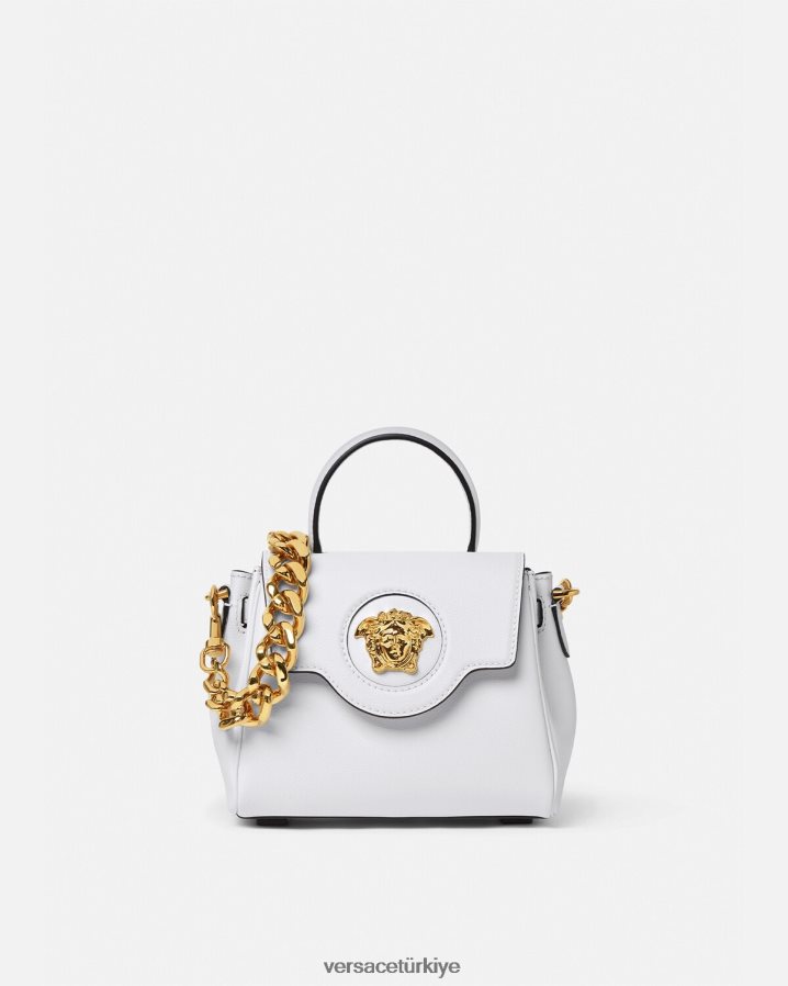 Versace la medusa küçük çanta kadınlar beyaz çanta B0HHR8335