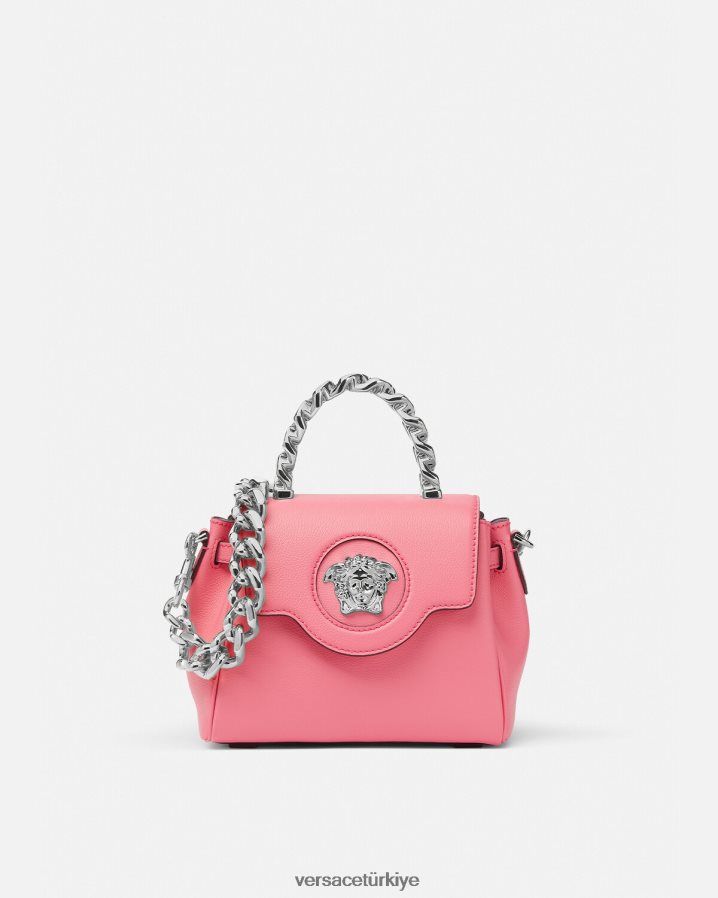 Versace la medusa küçük çanta kadınlar pembe çanta B0HHR8332