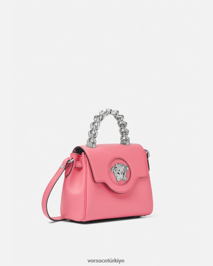 Versace la medusa küçük çanta kadınlar pembe çanta B0HHR8332