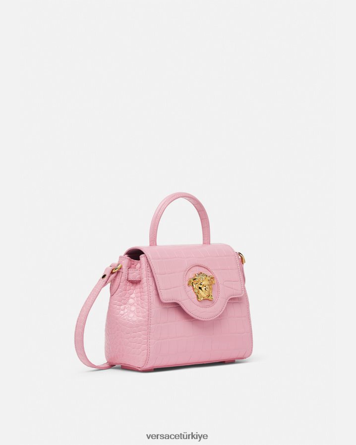 Versace la medusa küçük çanta kadınlar pembe çanta B0HHR8337