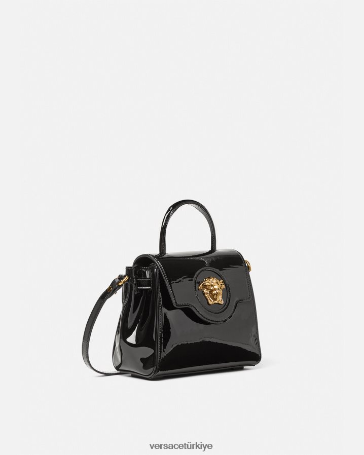 Versace la medusa küçük çanta kadınlar siyah çanta B0HHR8361