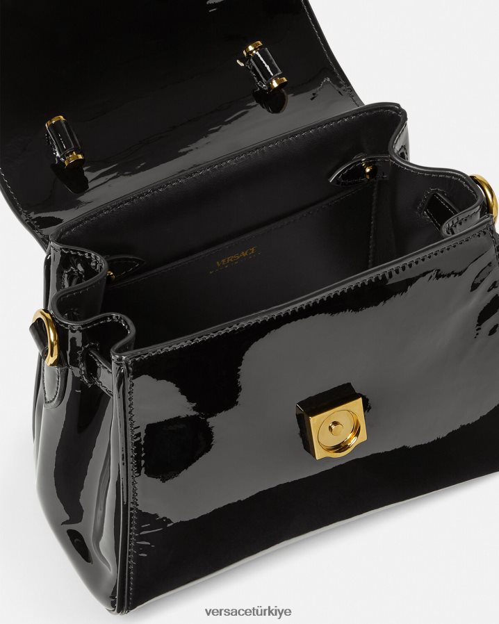 Versace la medusa küçük çanta kadınlar siyah çanta B0HHR8361