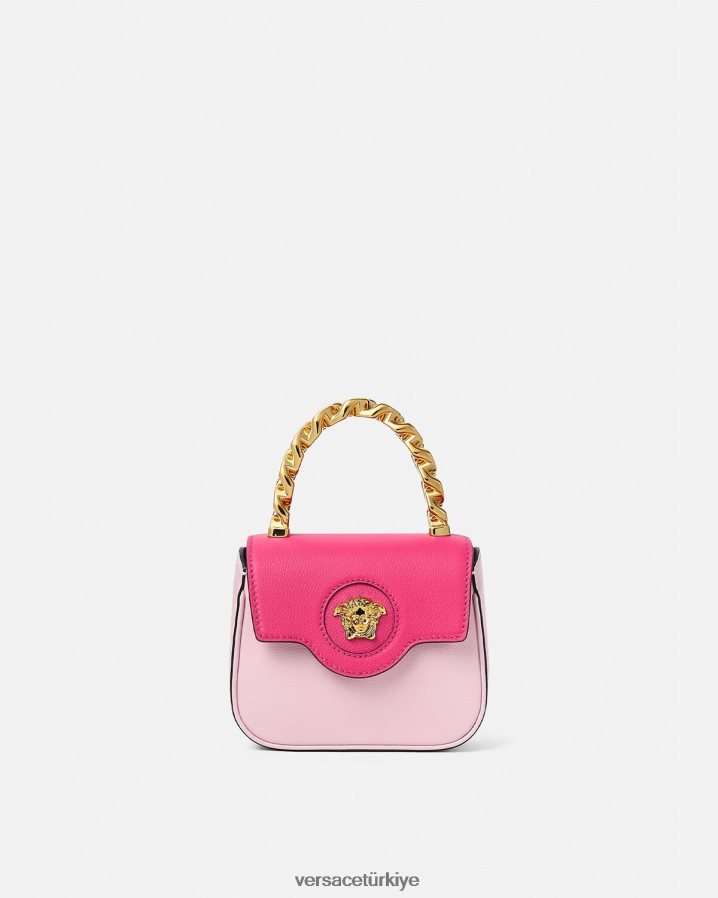 Versace la medusa mini çanta kadınlar tek renk çanta B0HHR8357
