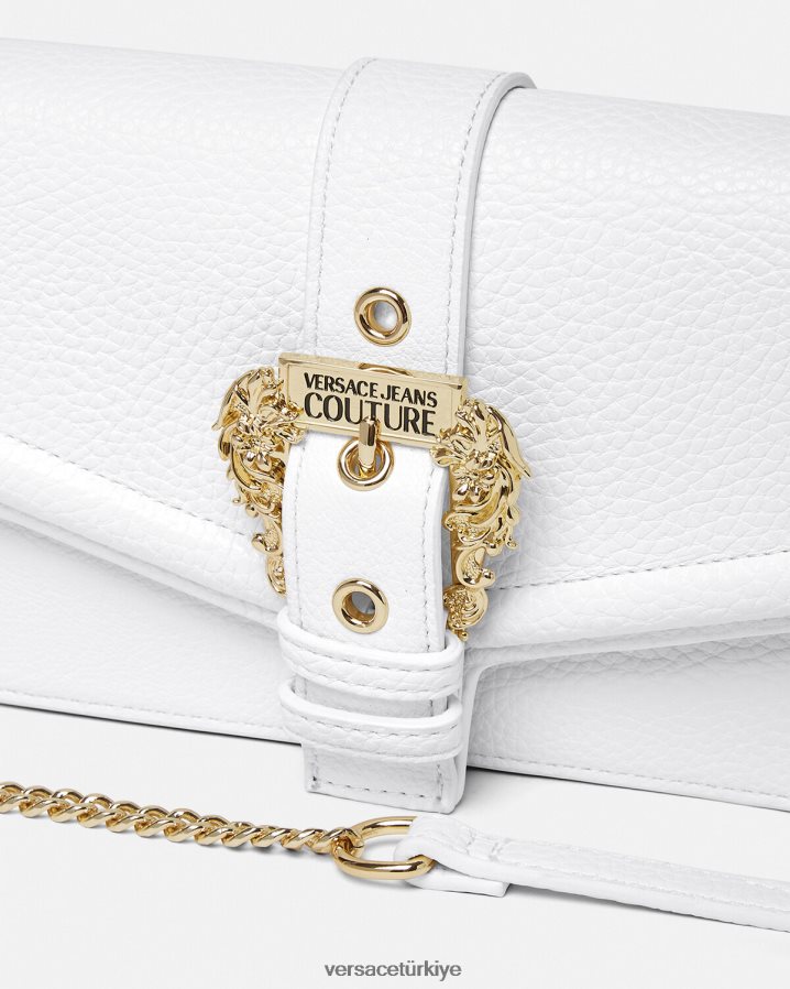 Versace couture1 omuz çantası kadınlar beyaz çanta B0HHR82317