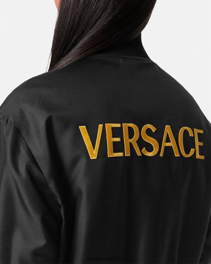 Versace barocco çift taraflı bomber ceket kadınlar Yazdır Giyim B0HHR888