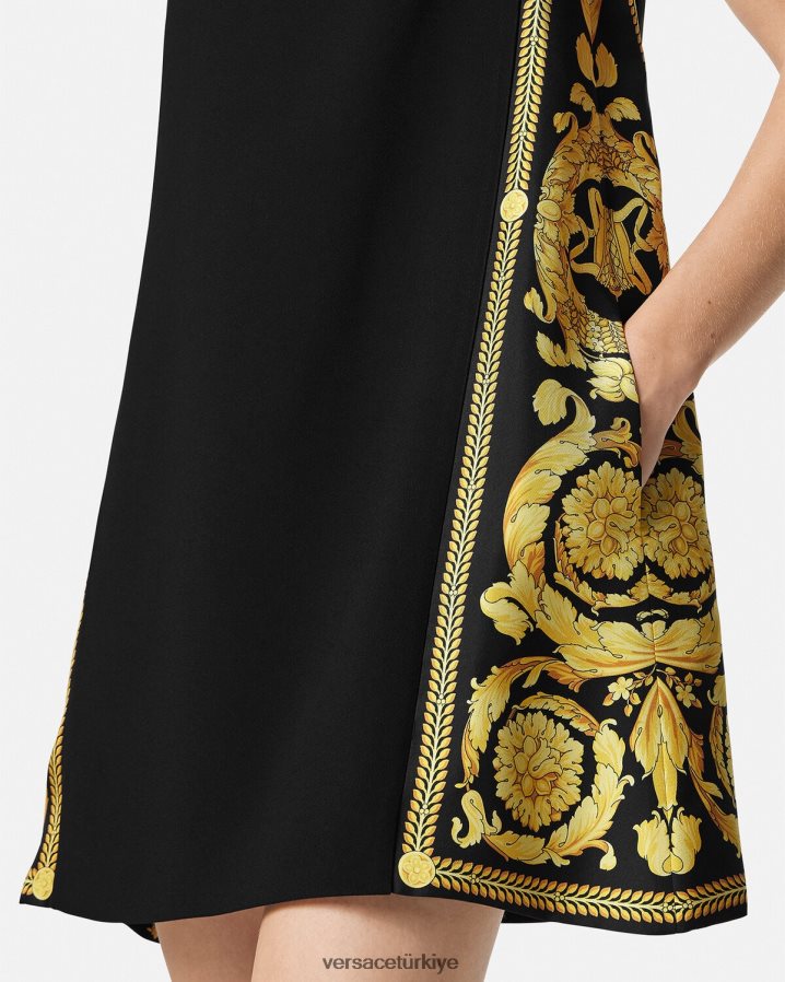 Versace barok mini elbise kadınlar Yazdır Giyim B0HHR828
