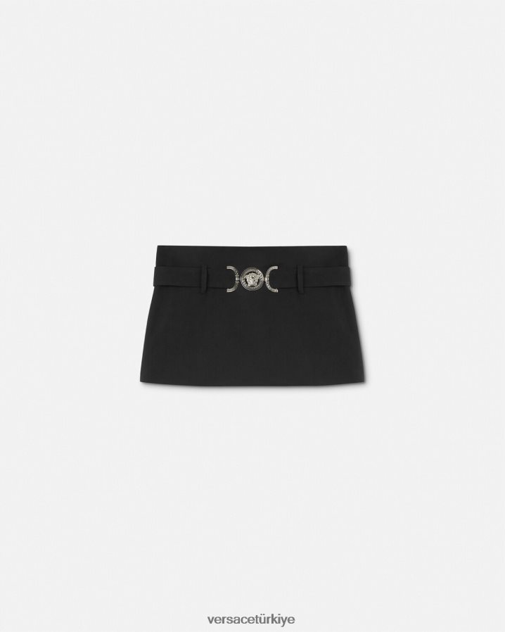 Versace medusa '95 mini etek kadınlar siyah Giyim B0HHR8173