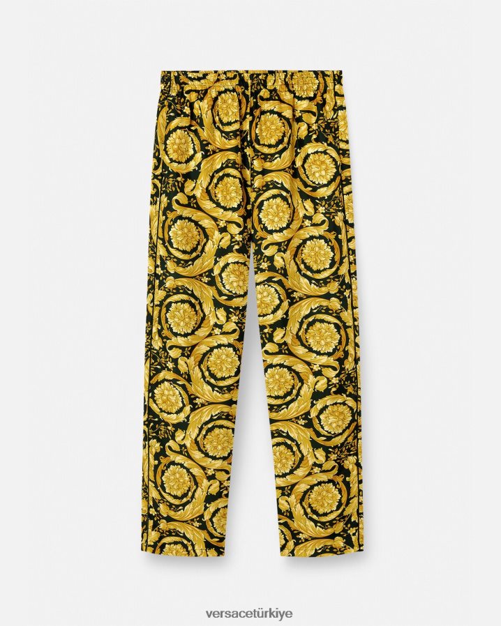Versace barok desenli ipek pijama altı kadınlar Yazdır iç çamaşırı ve plaj kıyafeti B0HHR81026
