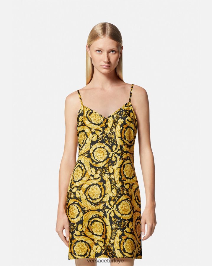 Versace barok ipek pijama altı kadınlar Yazdır iç çamaşırı ve plaj kıyafeti B0HHR81029