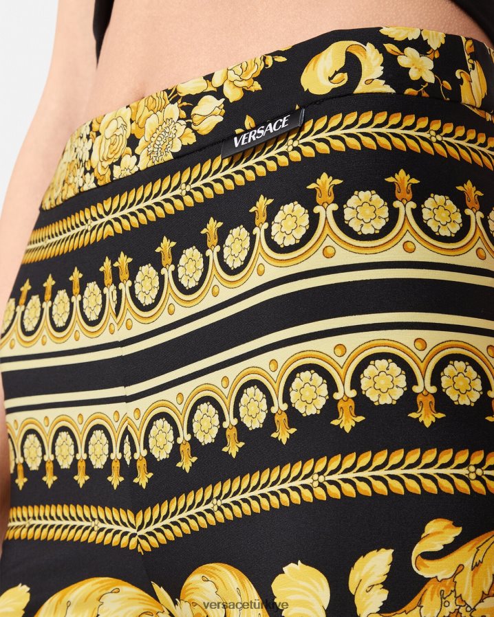 Versace barok tayt kadınlar Yazdır Giyim B0HHR8199