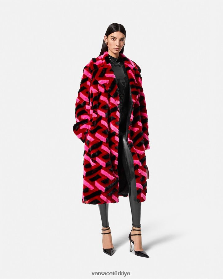 Versace lateks tayt kadınlar siyah Giyim B0HHR8203