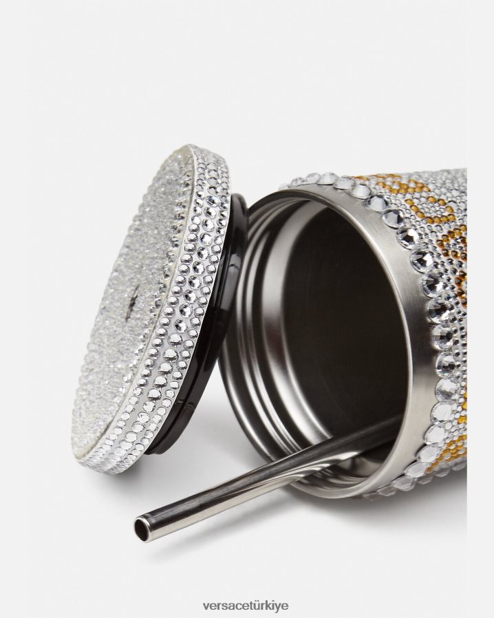 Versace kristal medusa seyahat tipi kupa kadınlar beyaz iç çamaşırı ve plaj kıyafeti B0HHR81205