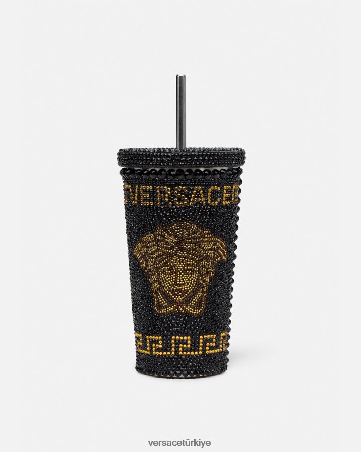 Versace kristal medusa seyahat tipi kupa kadınlar sarı iç çamaşırı ve plaj kıyafeti B0HHR81206