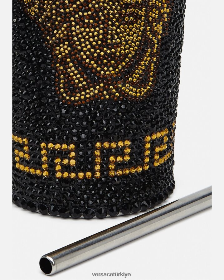 Versace kristal medusa seyahat tipi kupa kadınlar sarı iç çamaşırı ve plaj kıyafeti B0HHR81206