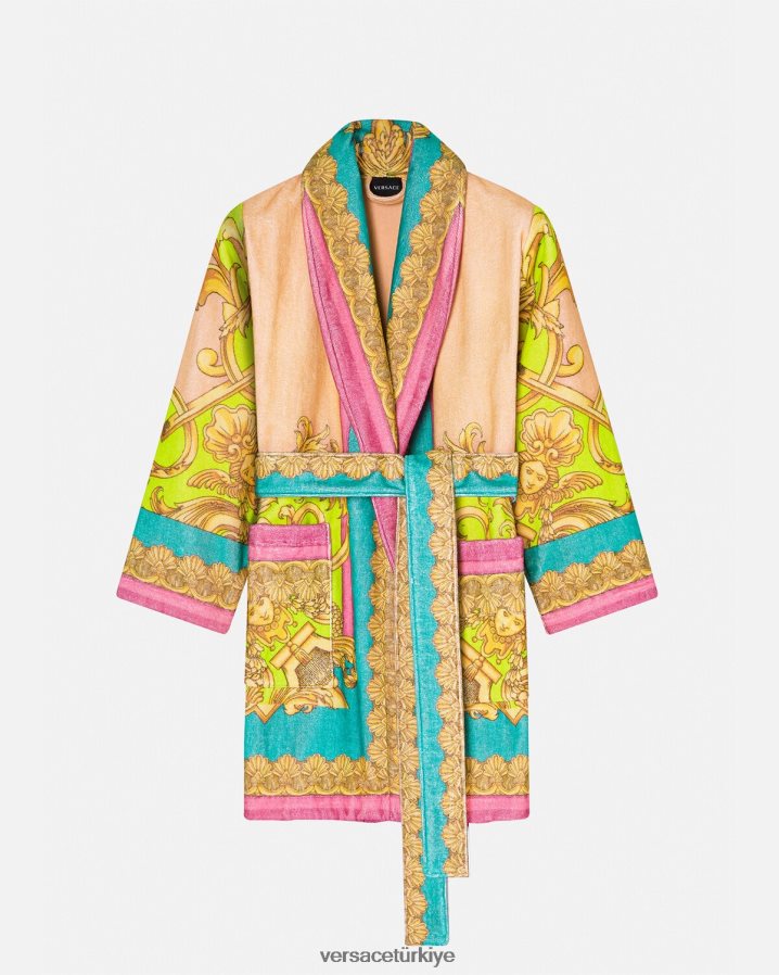 Versace barok tanrıçası bornoz kadınlar Yazdır iç çamaşırı ve plaj kıyafeti B0HHR81097