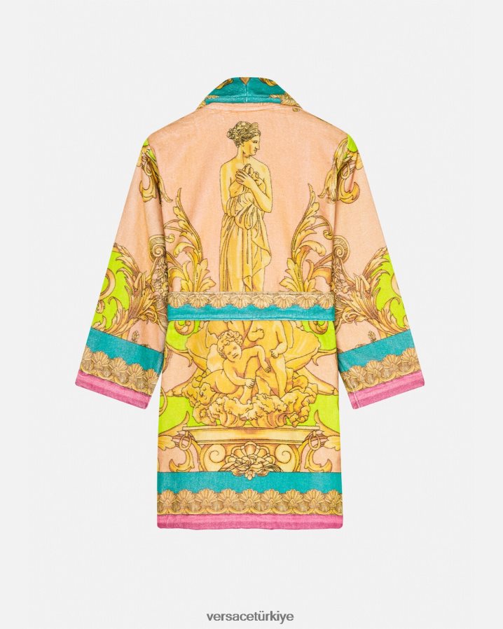 Versace barok tanrıçası bornoz kadınlar Yazdır iç çamaşırı ve plaj kıyafeti B0HHR81097