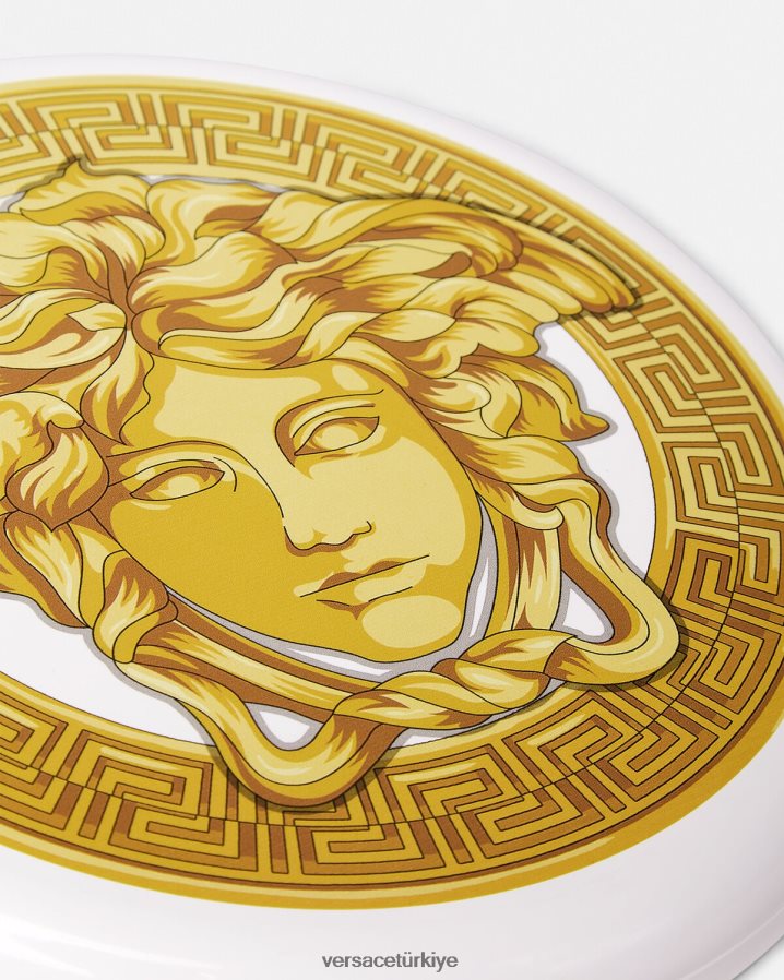 Versace medusa frizbi kadınlar beyaz iç çamaşırı ve plaj kıyafeti B0HHR81211