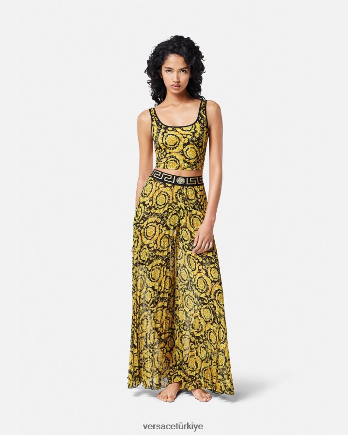 Versace barocco tankini üst kadınlar Yazdır iç çamaşırı ve plaj kıyafeti B0HHR81172