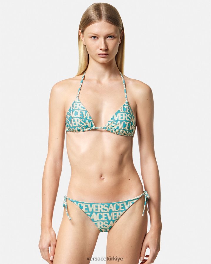 Versace boydan boya bikini altı kadınlar Yazdır iç çamaşırı ve plaj kıyafeti B0HHR81128