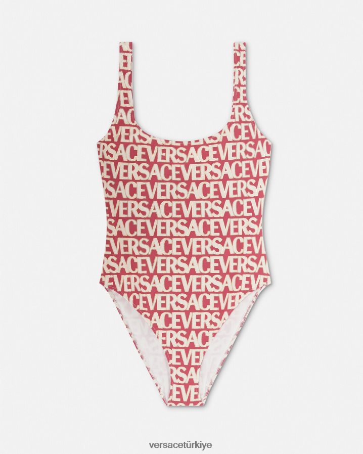 Versace boydan boya tek parça mayo kadınlar Yazdır iç çamaşırı ve plaj kıyafeti B0HHR81129