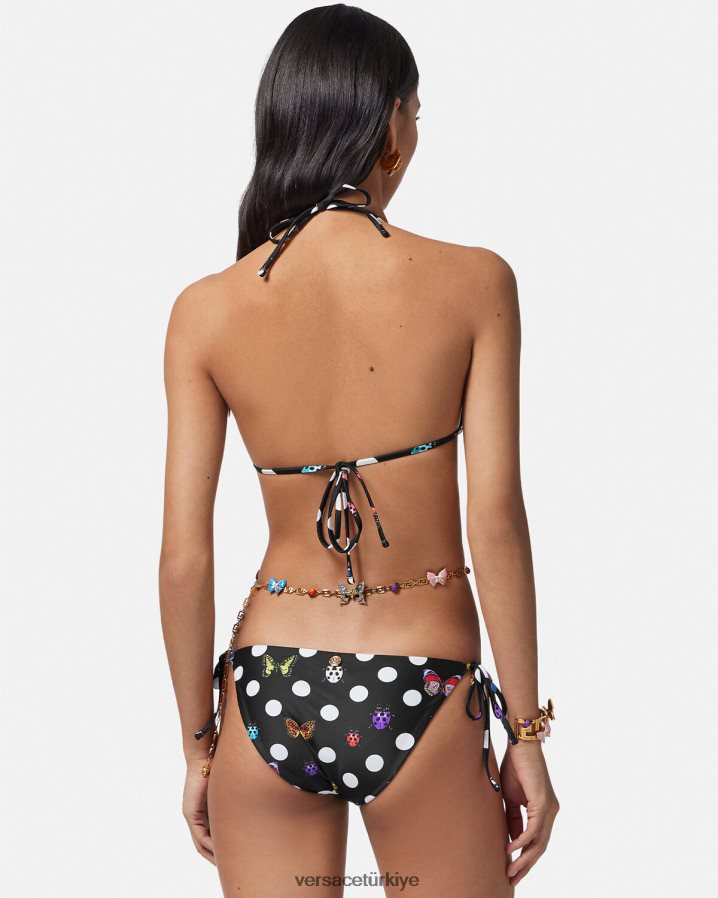 Versace kelebekli bikini altı kadınlar Yazdır iç çamaşırı ve plaj kıyafeti B0HHR81115