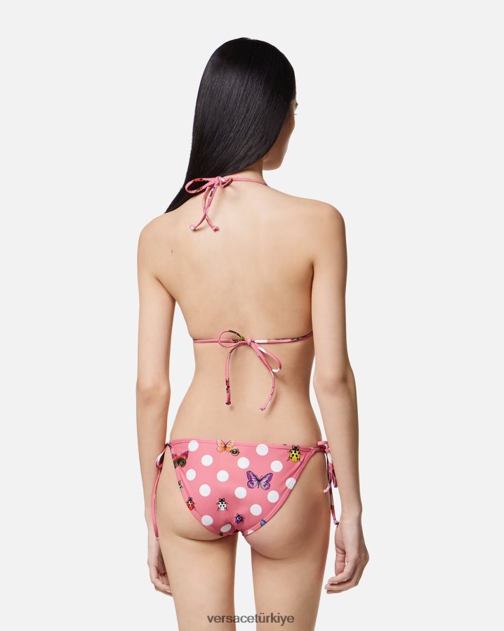 Versace kelebekli bikini altı kadınlar Yazdır iç çamaşırı ve plaj kıyafeti B0HHR81133