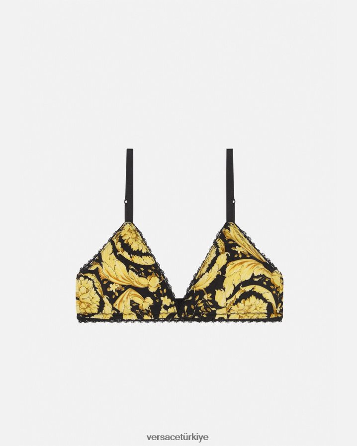 Versace barok üçgen bralet kadınlar Yazdır iç çamaşırı ve plaj kıyafeti B0HHR81034