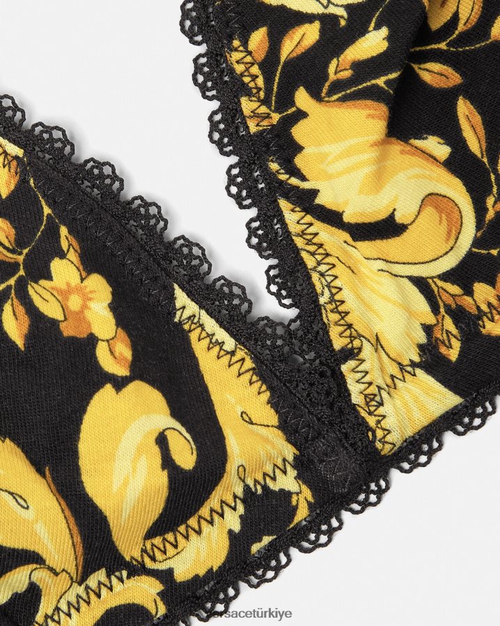 Versace barok üçgen bralet kadınlar Yazdır iç çamaşırı ve plaj kıyafeti B0HHR81034