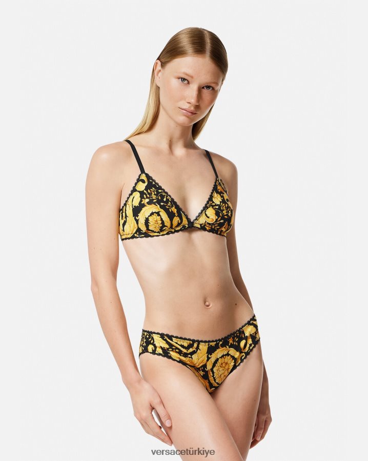 Versace barok külot kadınlar Yazdır iç çamaşırı ve plaj kıyafeti B0HHR81072